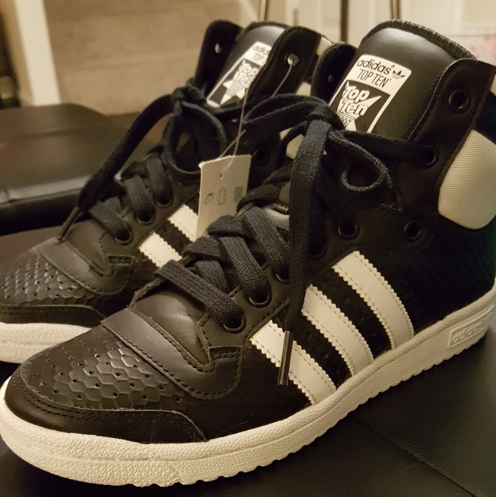 Adidas high top shoes